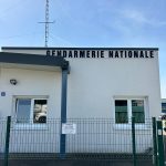 Vitrophanie anti UV, anti chaleur, légèrement fumé pour la gendarmerie de Wolfisheim